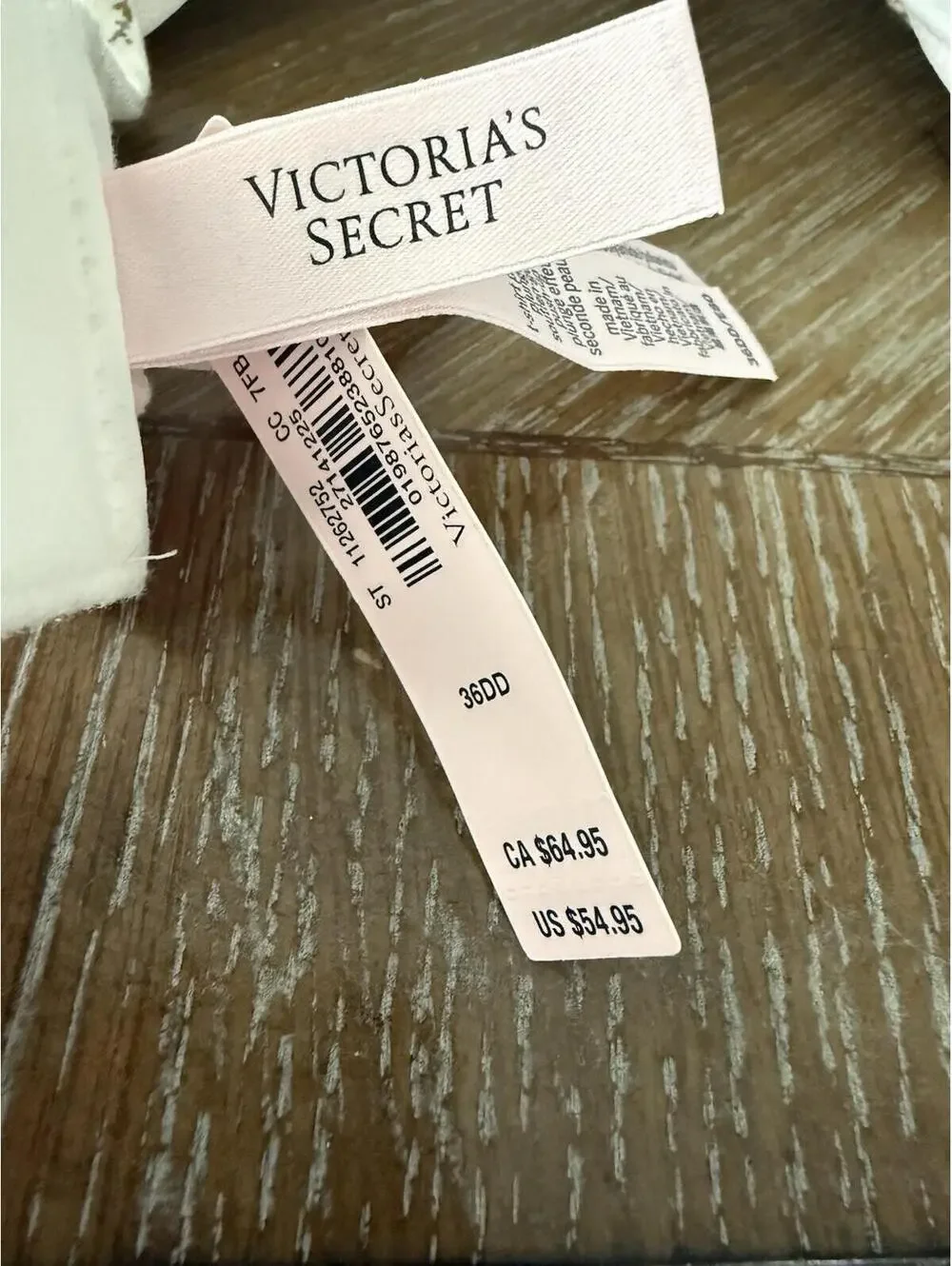 Victoria Padded Bra Floral Size 36AA New Without Tags - Picture 6 of 7